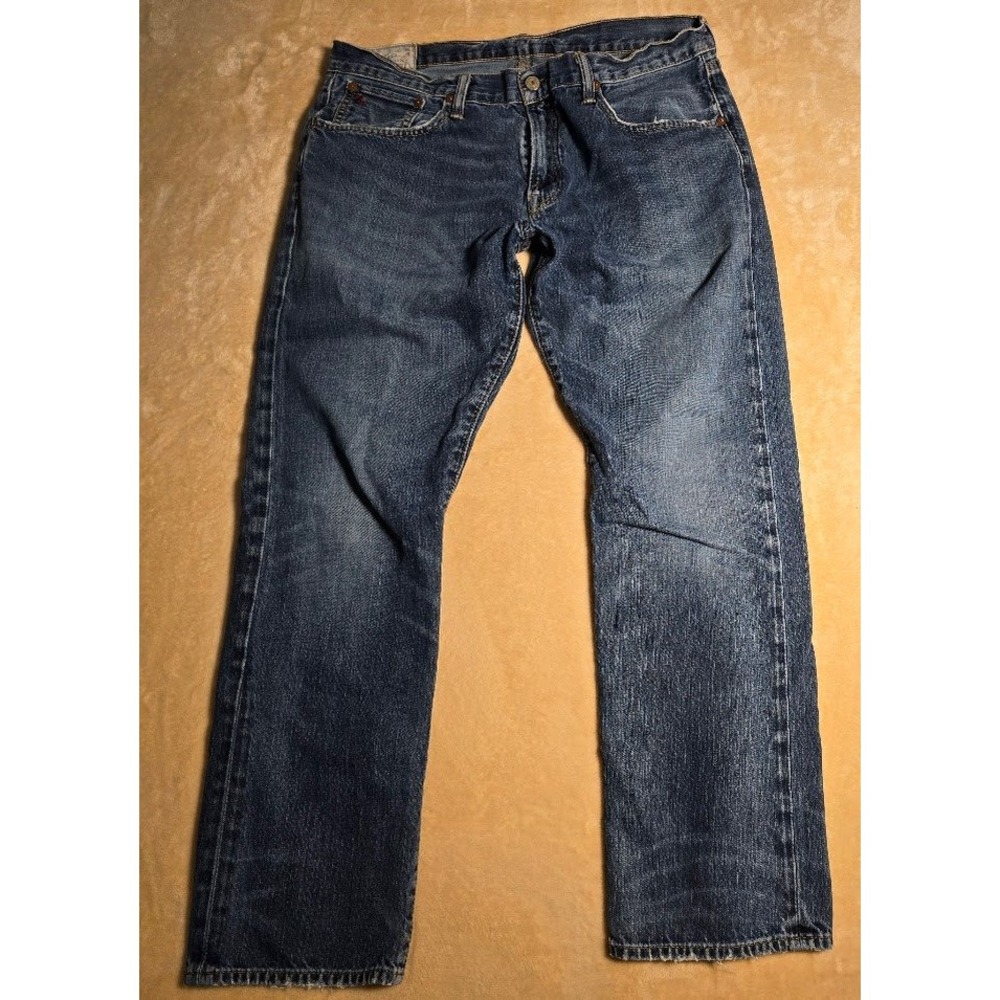 Polo Ralph Lauren Mens Authentic Dungarees Straight Leg Blue‎ Jeans 34x30  852